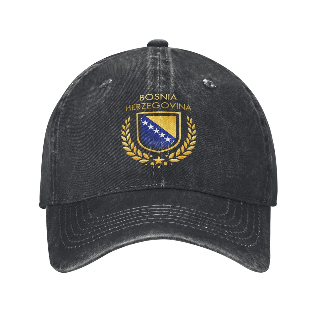 Bosnia and Herzegovina Flag Caps Unisex