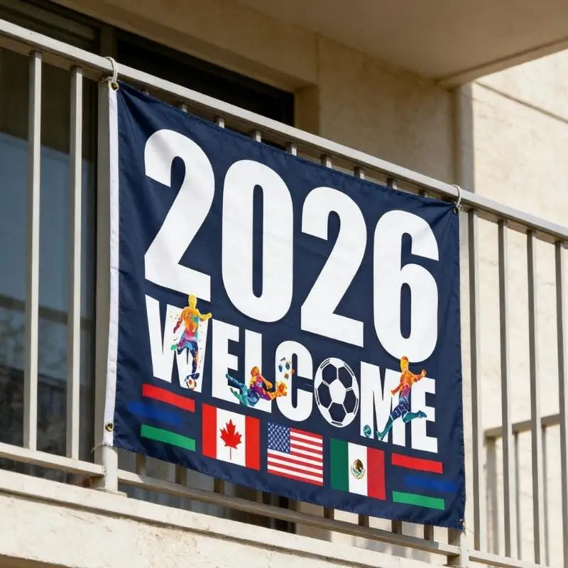 FIFA world cup 2026 USA Football portret for wall