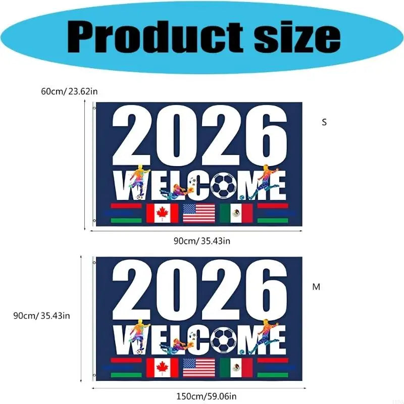 FIFA world cup 2026 USA Football portret for wall
