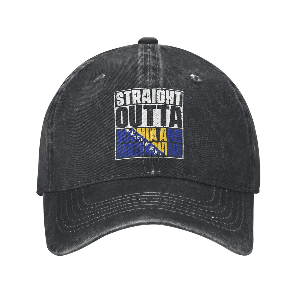 Bosnia and Herzegovina Flag Caps Unisex