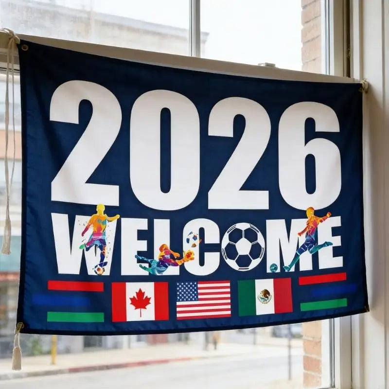 FIFA world cup 2026 USA Football portret for wall
