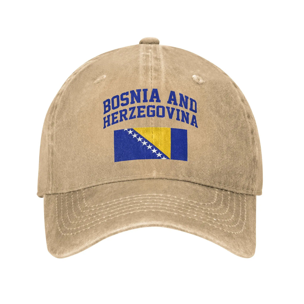 Bosnia and Herzegovina Flag Caps Unisex
