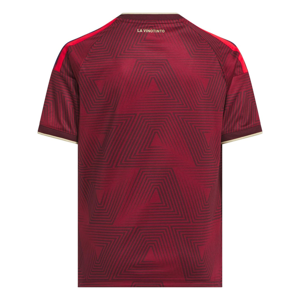Venezuela World Cup 2026 Jersey back view