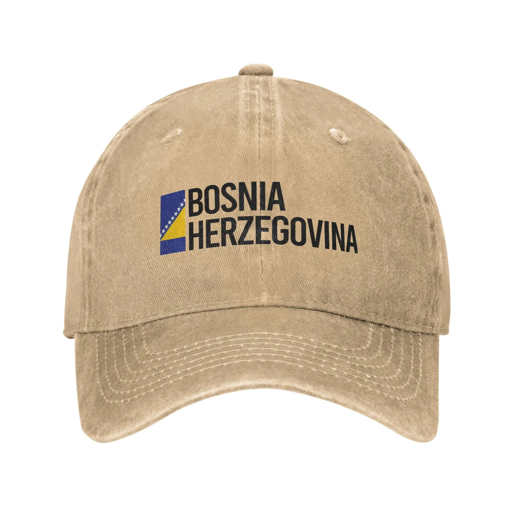 Bosnia and Herzegovina Flag Caps Unisex