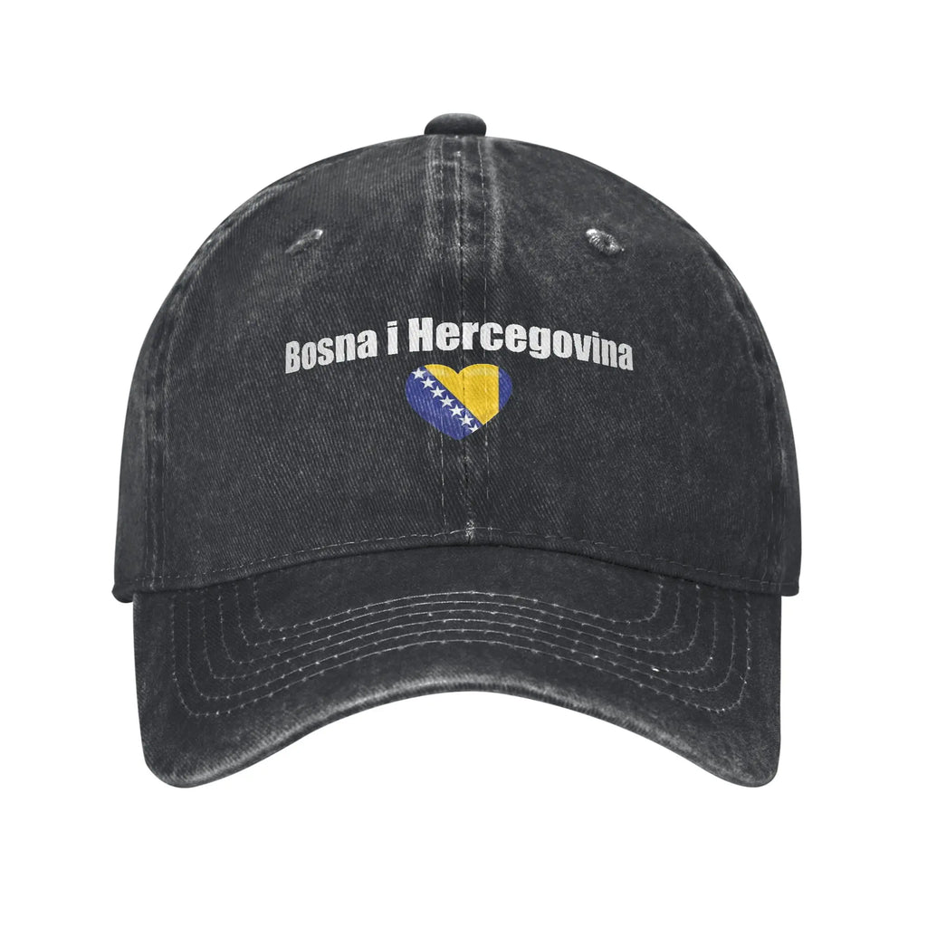 Bosnia and Herzegovina Flag Caps Unisex