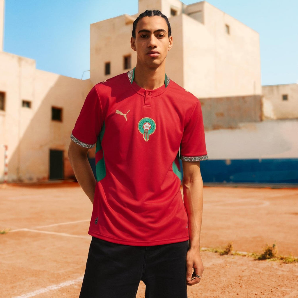 Morocco World Cup 2026 Jersey back view
